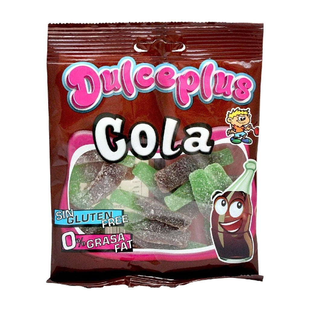 Bala Sugared Cola Bottle 100g Dulceplus