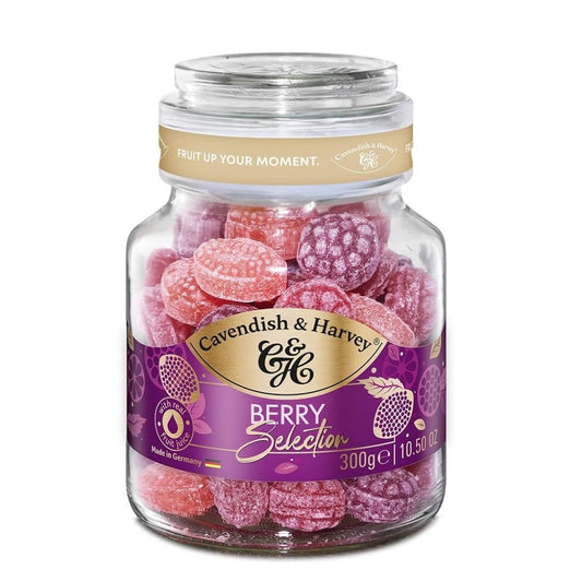 Bala de Frutas Vermelhas Pote 300g Cavendish & Harvey