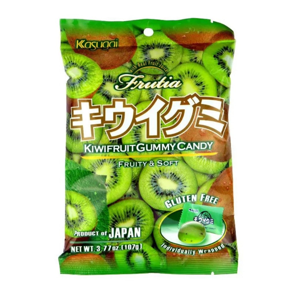 Bala de Goma Japonesa Sabor Kiwi 107g