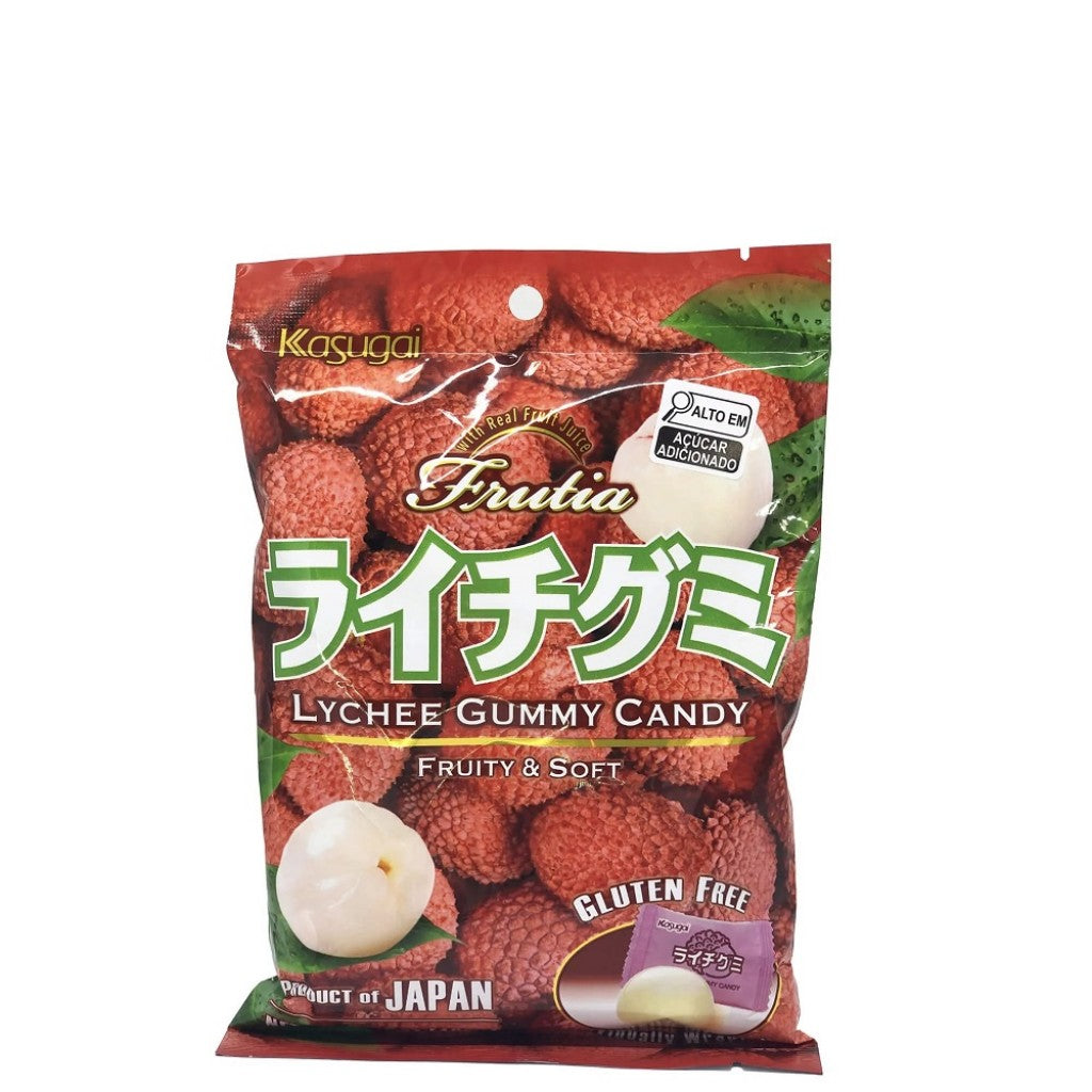 Bala de Goma Japonesa Sabor Lichia 102g