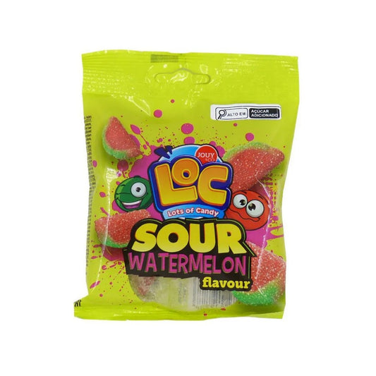 Bala de Goma Melancia Ácidas 80g Jouy&Co