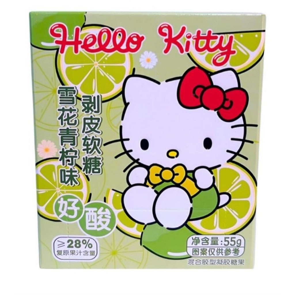 Bala de Goma Sabor Limão Hello Kitty 55g
