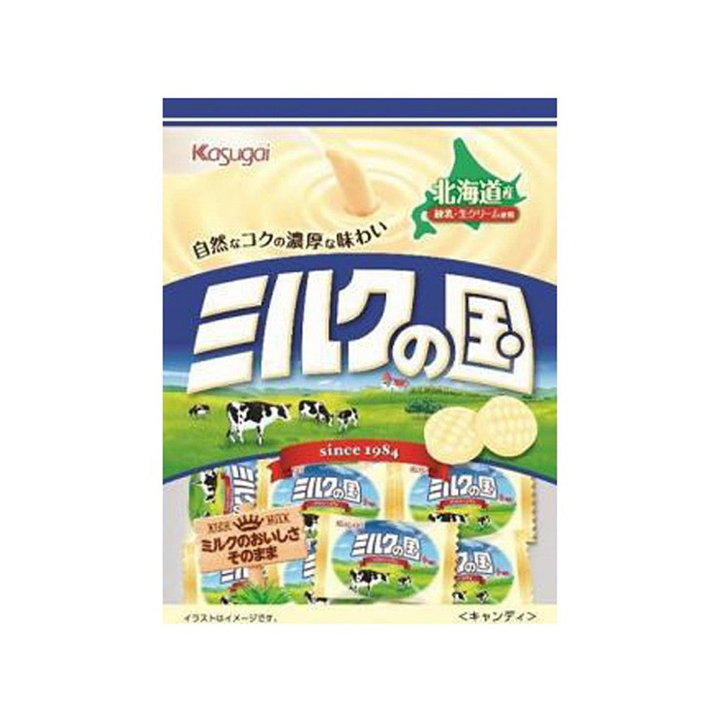 Bala de Leite Milk no Kuni 76g Kasugai