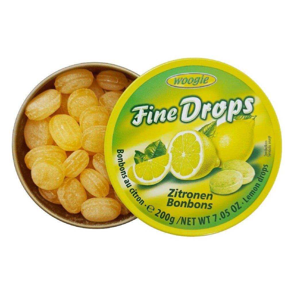 Balas Limão Lata 200g