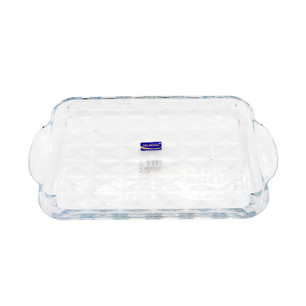 Bandeja de vidro 38,7 X 22,5 X 2,8 CM Dolce Home