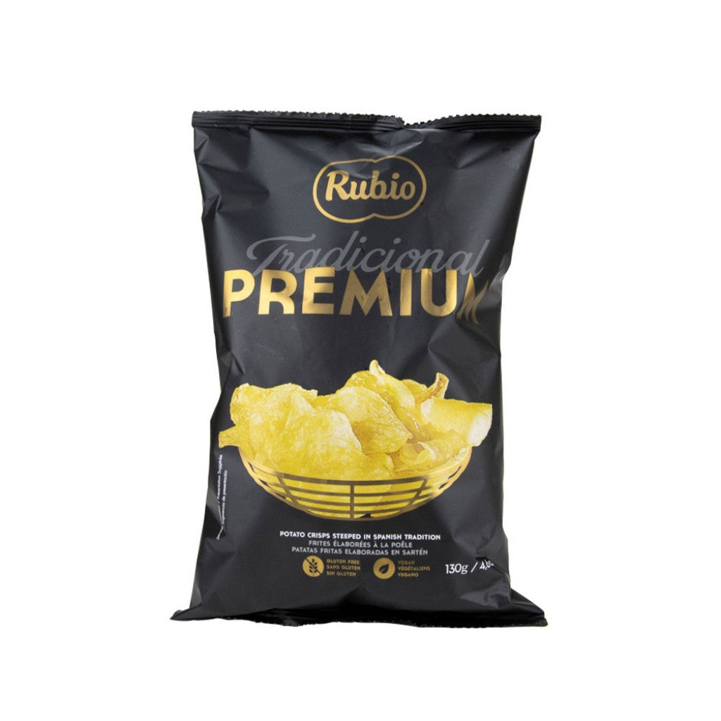 Batata Chips Original 130g Rubio
