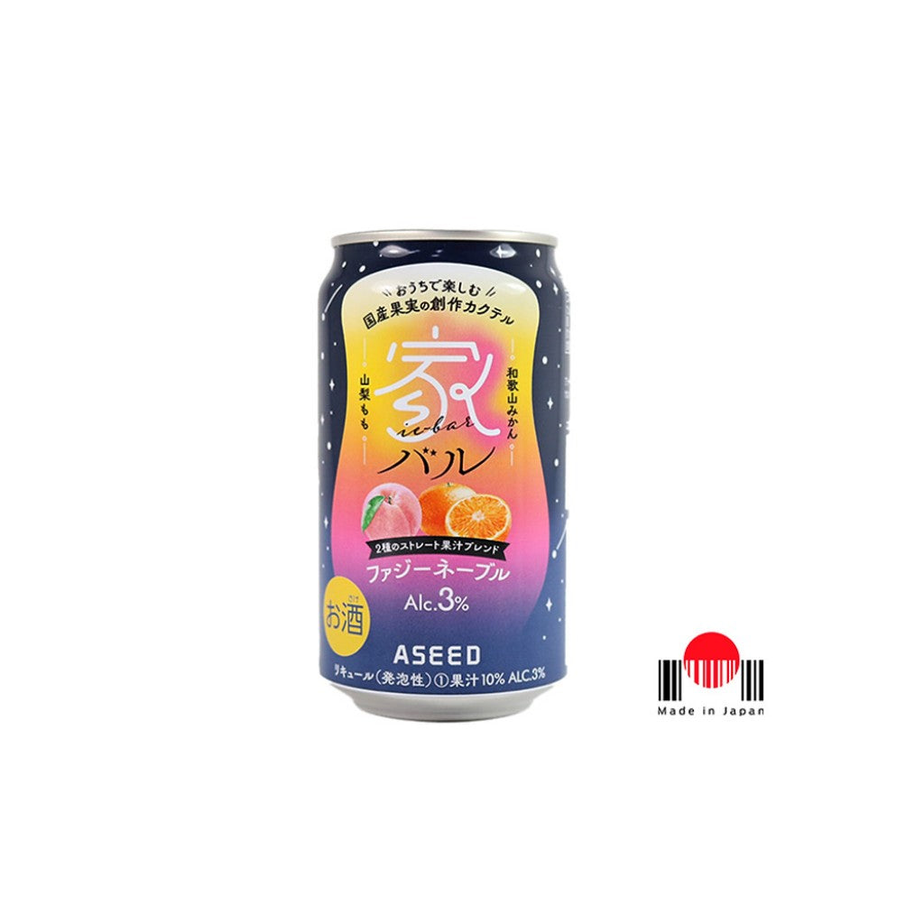 Bebida Chuhai Aseed Le Bar Fuzzy Navel 350ml