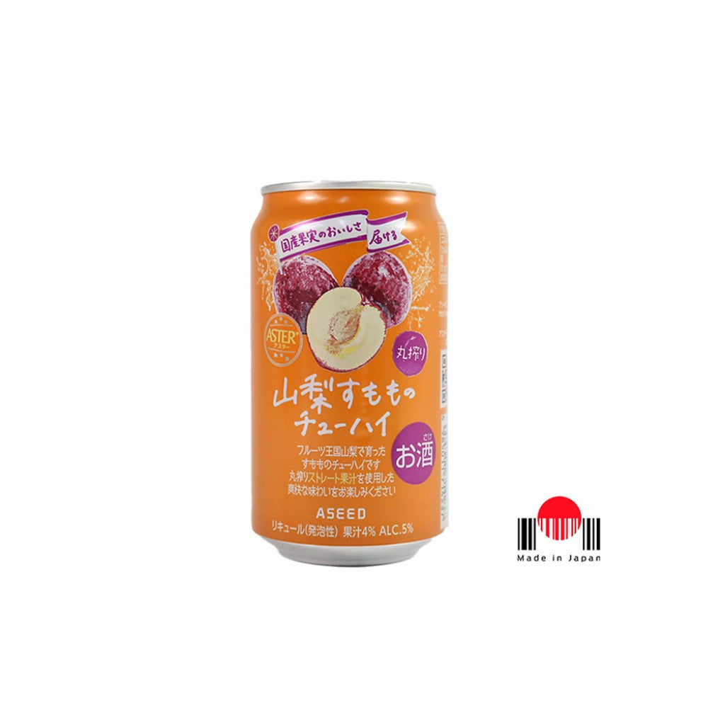 Bebida Chuhai Aseed Yamanashi Sumomo 350ml