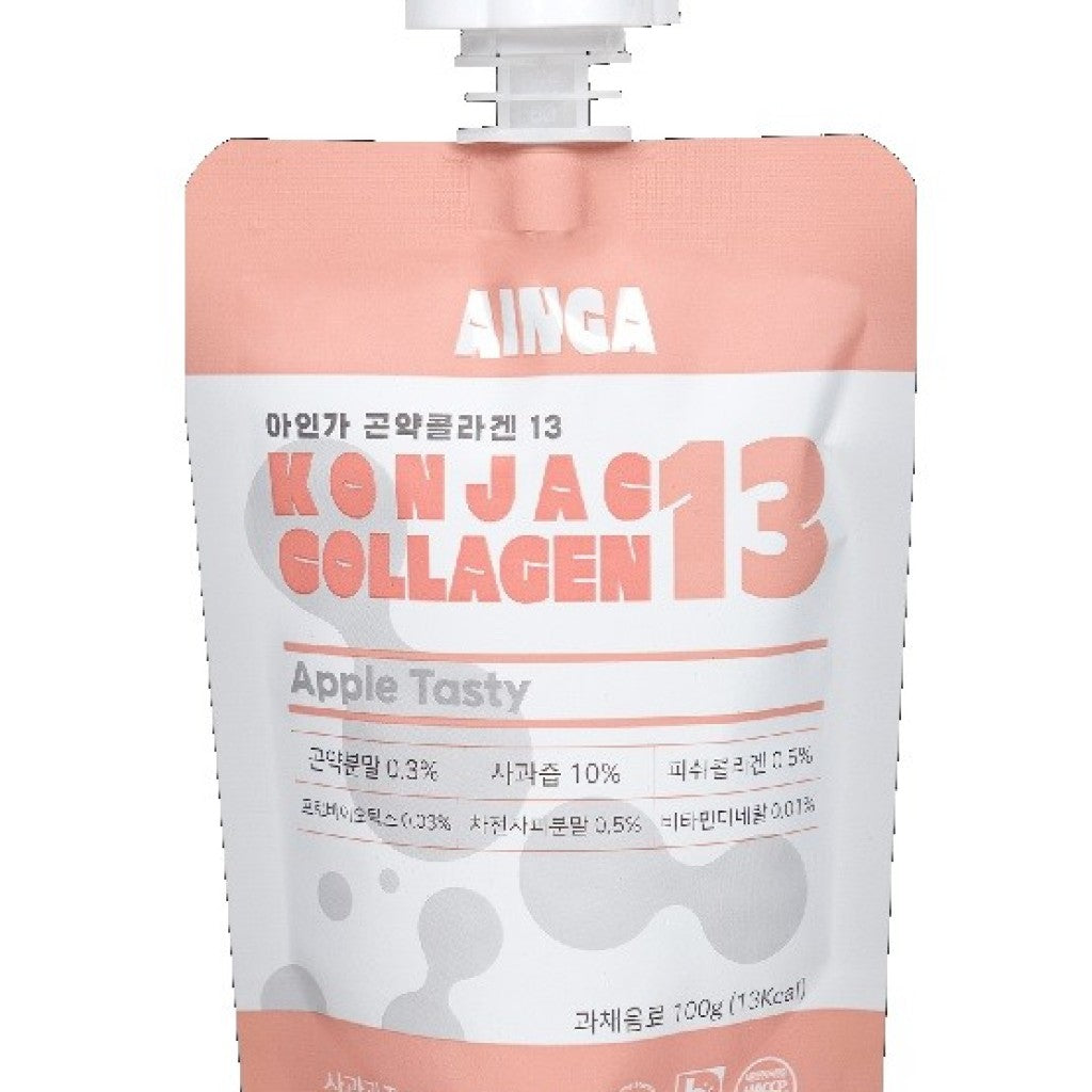 Bebida Gelatinosa Colágeno Sabor Maçã 100ml Ainga