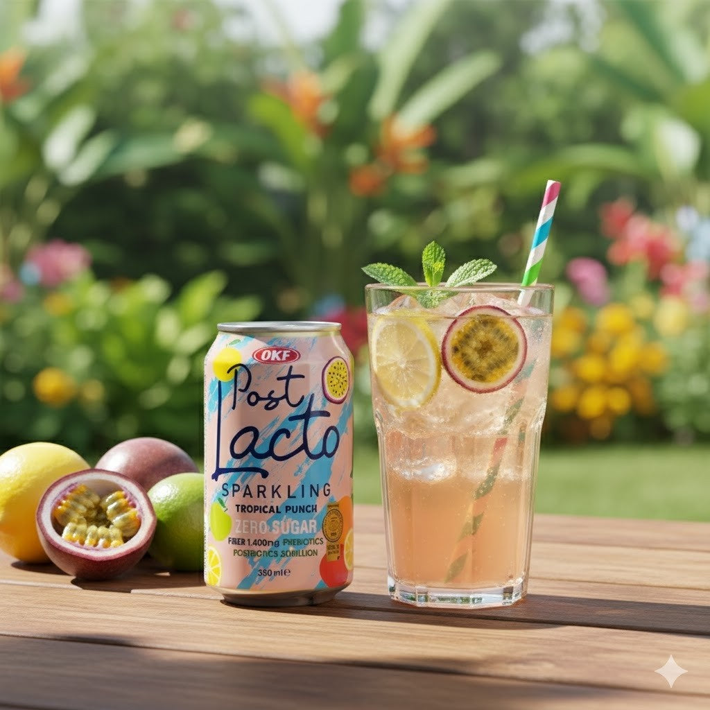 Bebida Postlacto Frutas Tropicais 350ml OKF