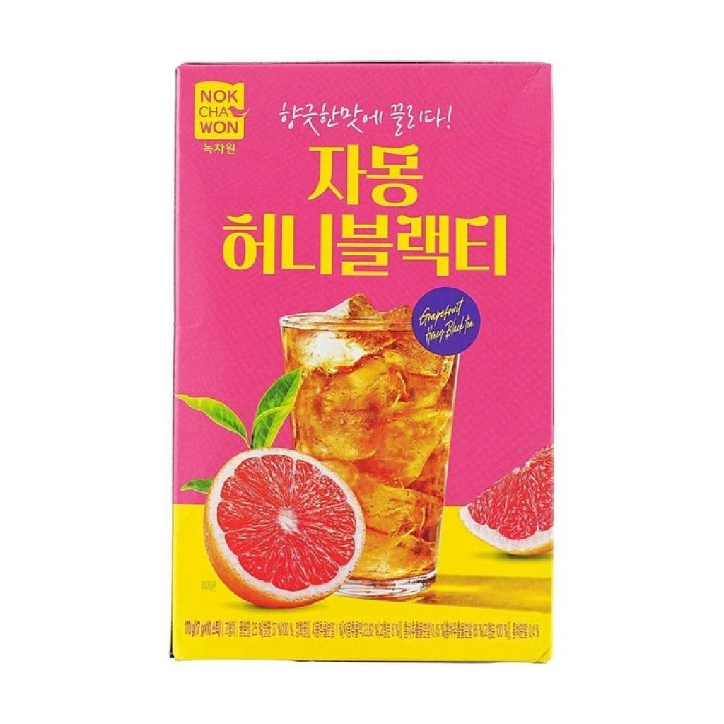 Bebida Chá Preto com Mel e Toranja em Pó 170g - Nokchawon