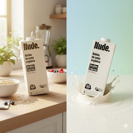 Bebida de Aveia Orgânica Original 1L Nude