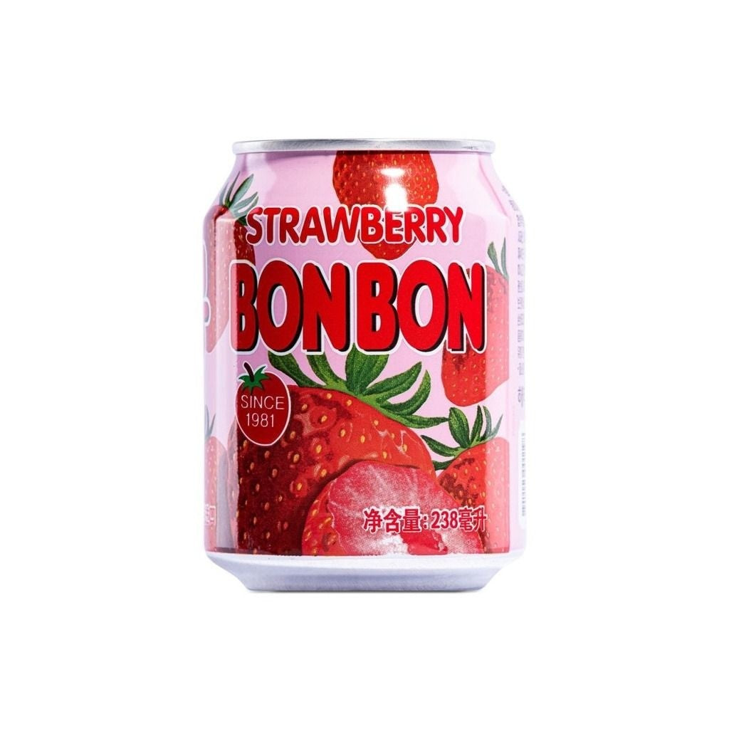 Bebida de Morango com Pedaços da Fruta 238ml Bonbon