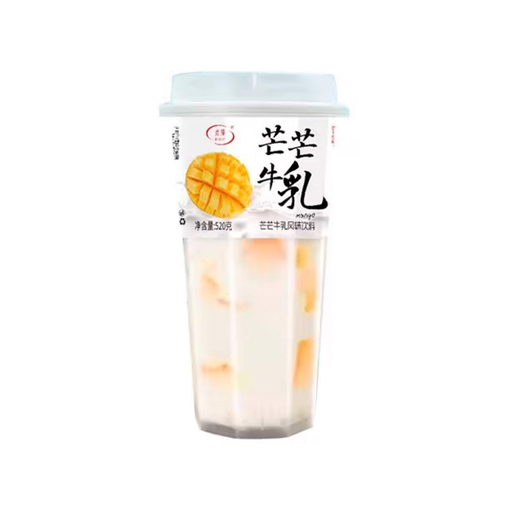 Bebida Sabor Leite de Manga 520ml Zhenchun