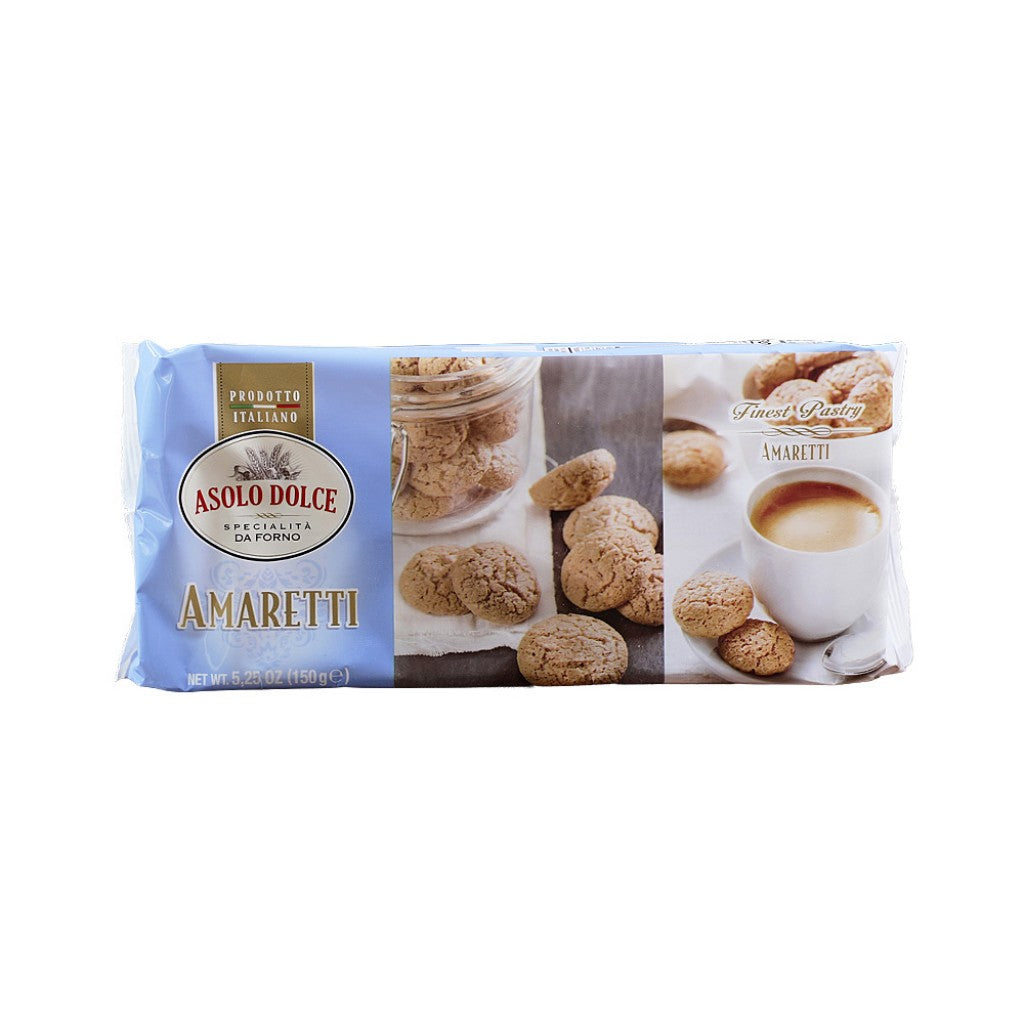 Biscoito Amaretti com Pedaços de Amêndoas 150g Asolo Dolce