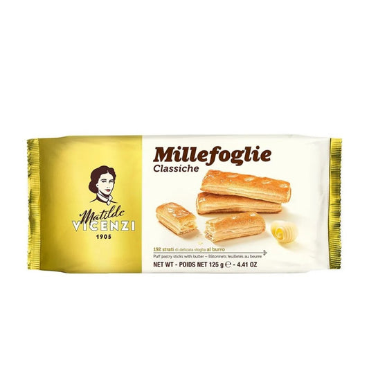 Biscoito Folhado Com Manteiga 125g Matilde Vicenzi