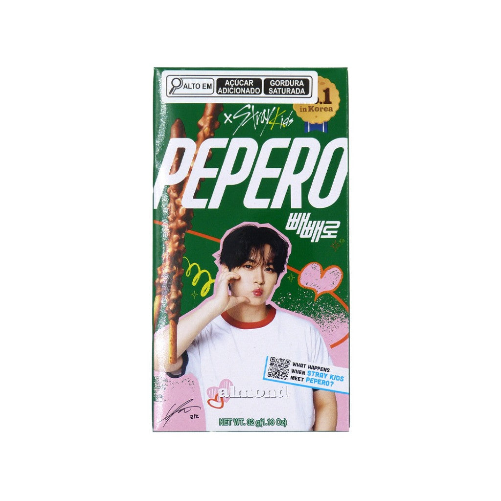 Biscoito Pepero Almond 32g Lotte