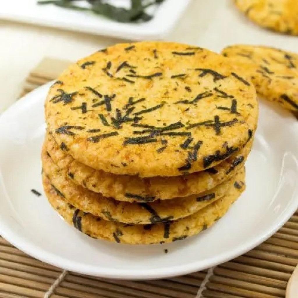 Biscoito de Arroz Salgado com Nori 136g Want Want