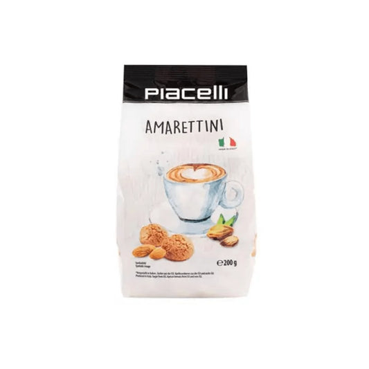 Biscoitos de Amendoas Amarettini 200g Piacelli