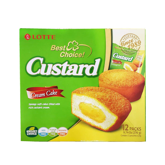 Bolo de Creme Custard  276g Lotte