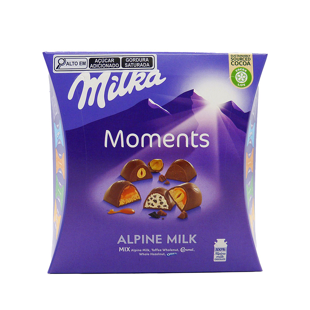 Bombons Moments Alpine Milk Mix 97g Milka