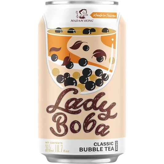 Bubble Tea Lady Boba Clássico 315ml Madam Hong