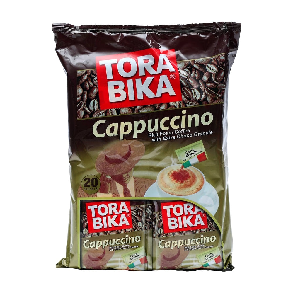 Cappuccino Instantâneo 20 Sachês 500g Torabika