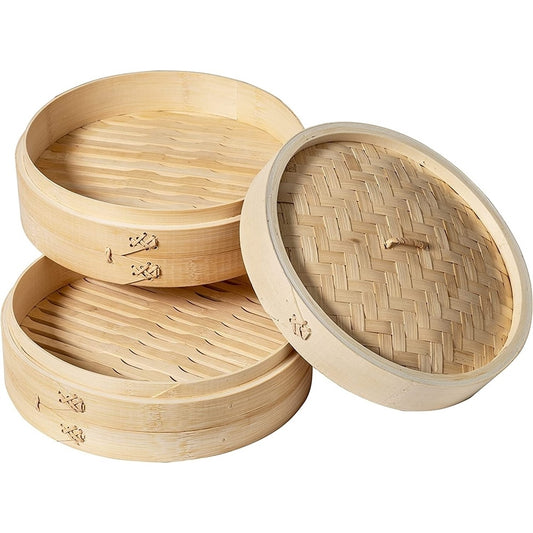 Cesta de Bambu Cozimento a Vapor 15cm