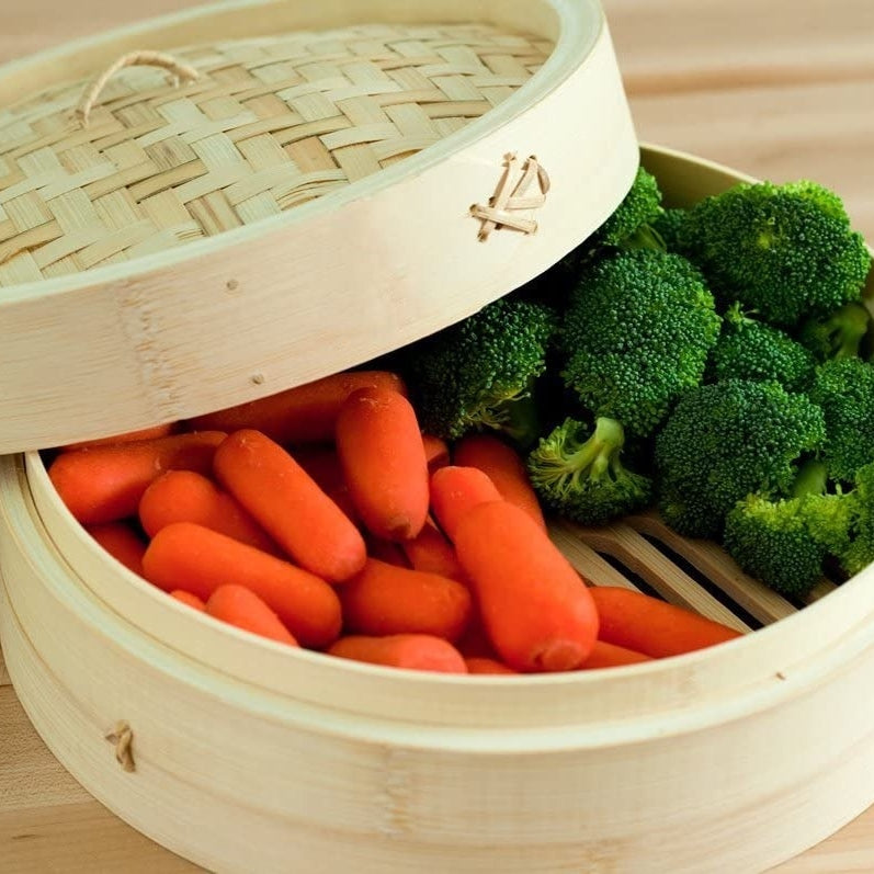 Cesta de Bambu Cozimento a Vapor 15cm