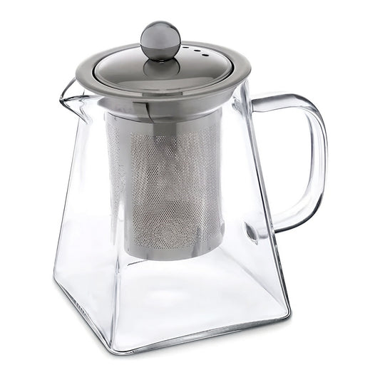 Chaleira de Vidro Borossilicato com Infusor Doppio 550ml