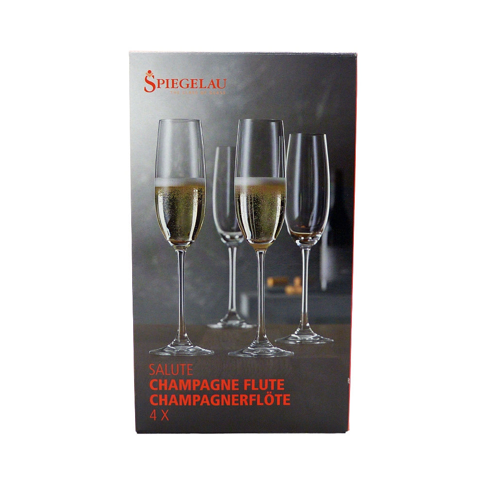 CONJUNTO 4 TACAS DE CHAMPANHE SALUTE 210ML SPIEGELAU