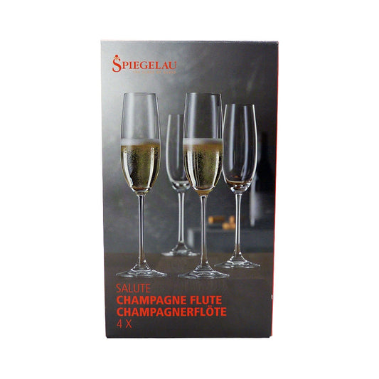 CONJUNTO 4 TACAS DE CHAMPANHE SALUTE 210ML SPIEGELAU