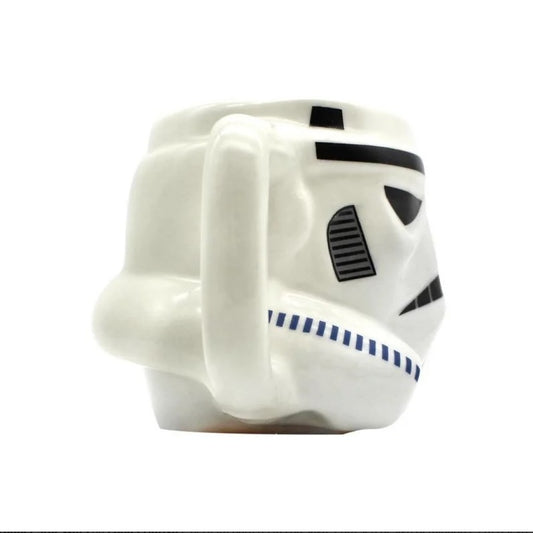 Caneca Stormtrooper 3D Star Wars Oficial 500ml Zona Criativa