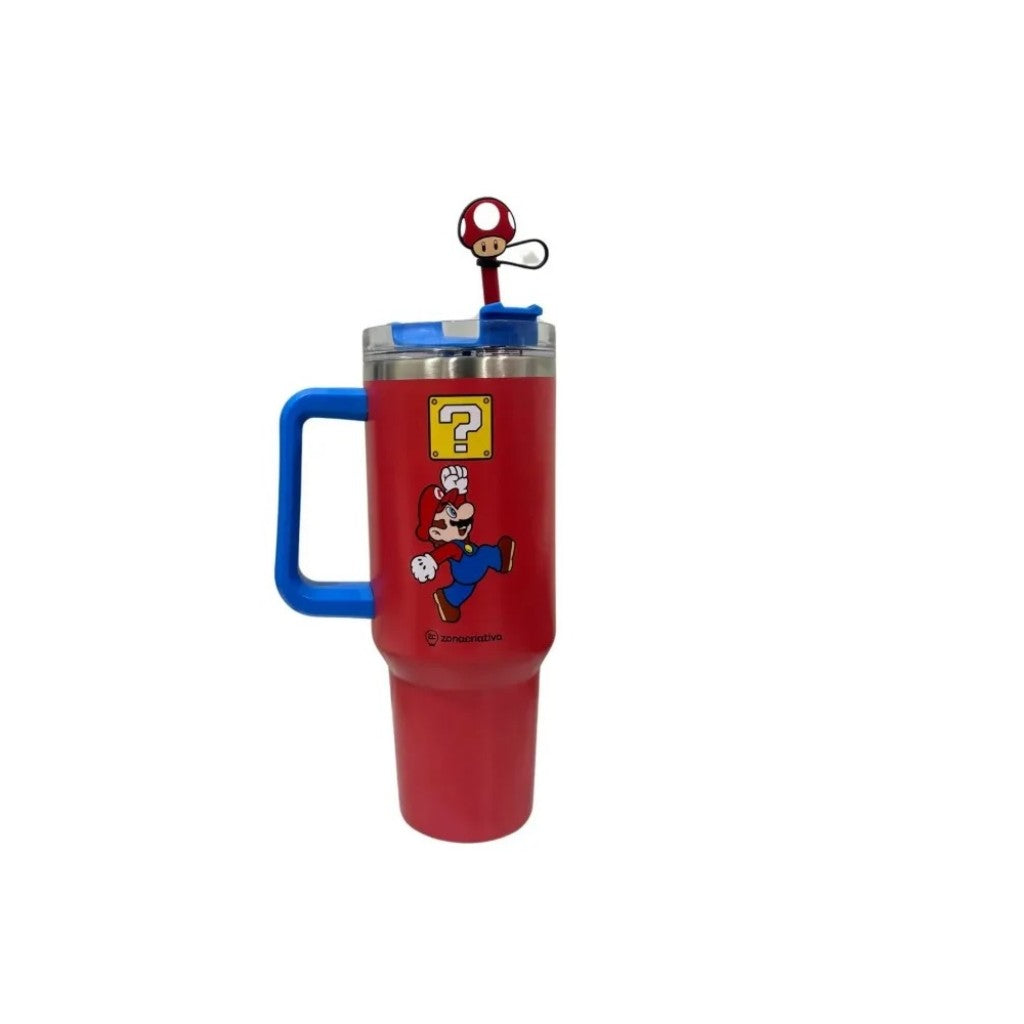 Caneca Tumbler Super Mario 1,15L Zona Criativa