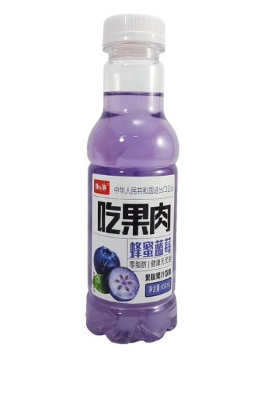 Suco Sabor Blueberry com Mel e Nata de Coco 450ML - Jiaozuo
