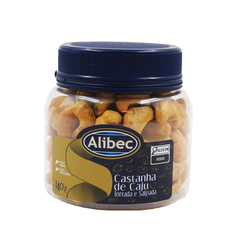 Castanha de Caju Torrada e Salgada 140g