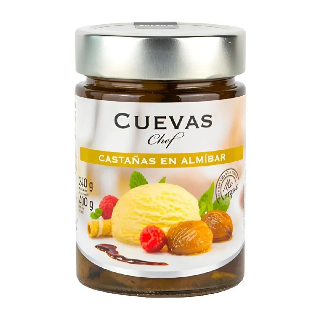 Castanhas em Calda 240g Cuevas