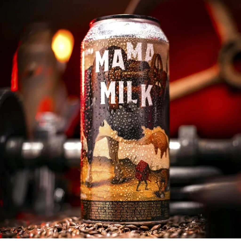 Cerveja Bodebrown Mama Milk Lata 473ml