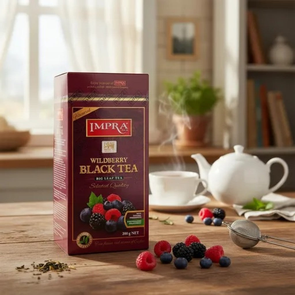 Chá Preto Frutas Silvestres e Especiarias 200g Impra
