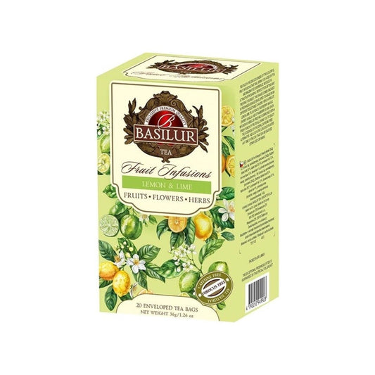 Chá Preto Lima e Limão 36g Basilur
