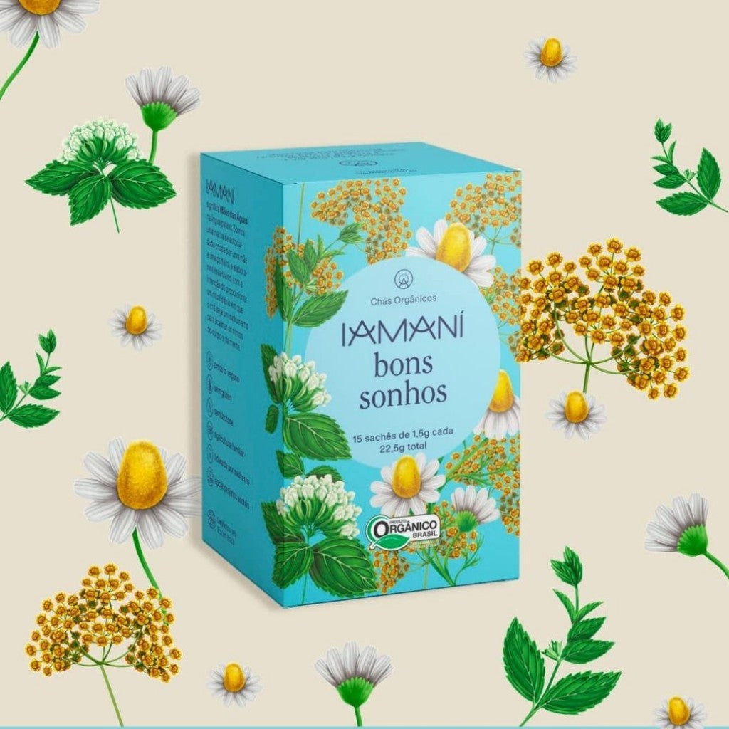 Chá Organico Bons Sonhos 22g Iamani
