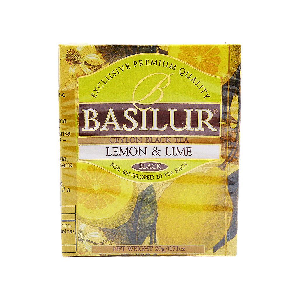 Chá Preto Limão e Lima 20g