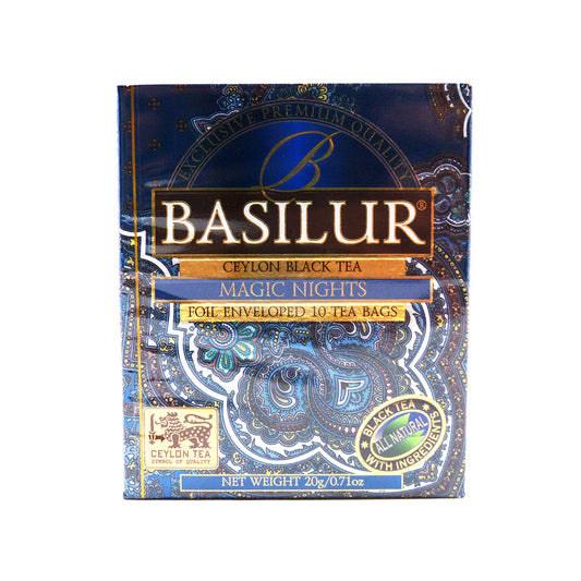 Chá Preto Oriental Noites Mágicas 20g Basilur