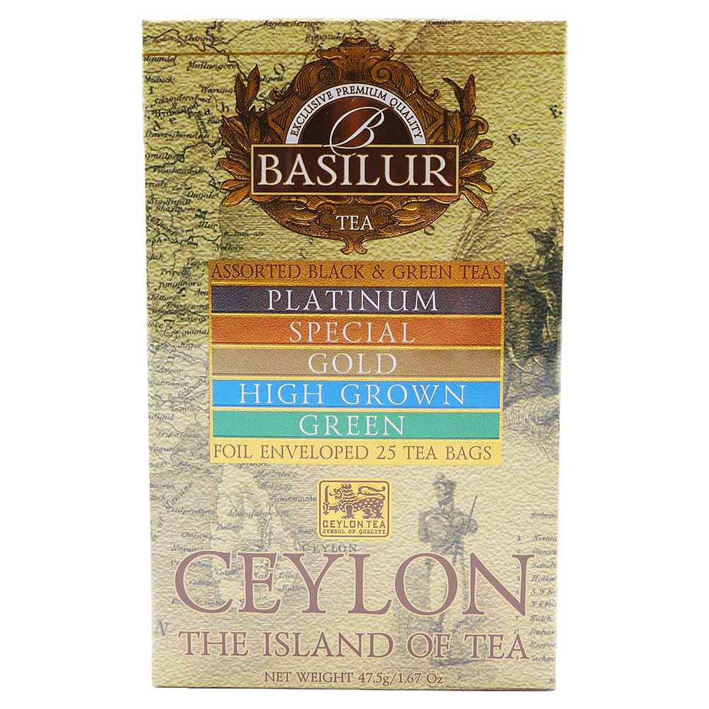 Chá Preto Sortido 47,5g Basilur