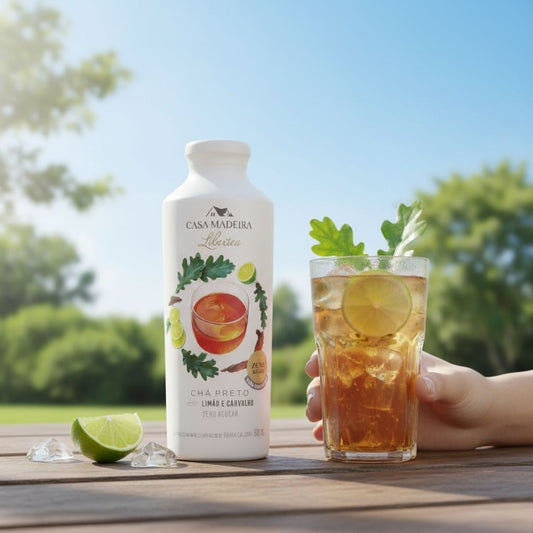 Chá Preto com Carvalho e Limão 500ml Casa Madeira