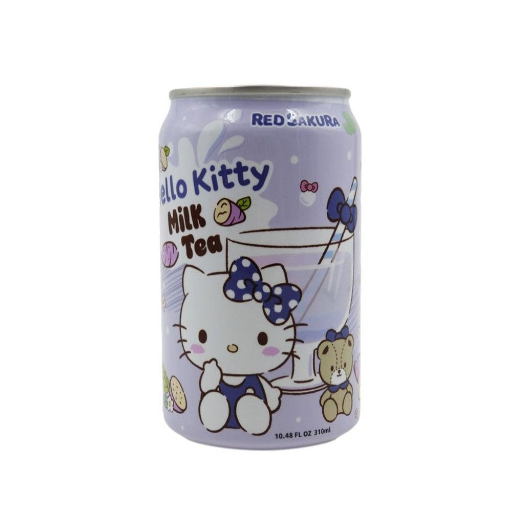 Chá Verde Sabor Leite e Inhame Hello Kitty 310ml Red Sakura