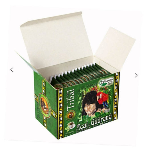 Chá de Açaí e Guaraná 15 Sachês 27g Tribal Brasil