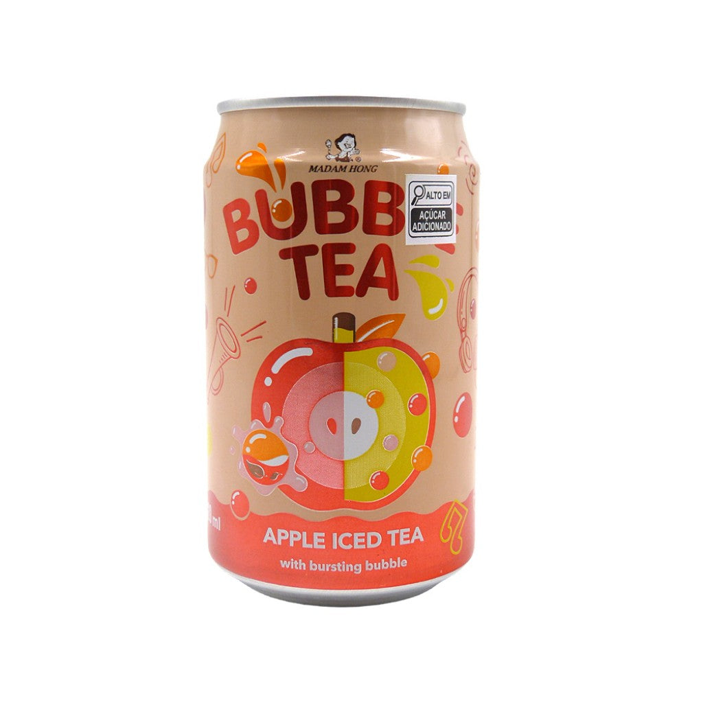 Chá de Maçã Apple Iced Bubble Tea 320ml Madam Hong