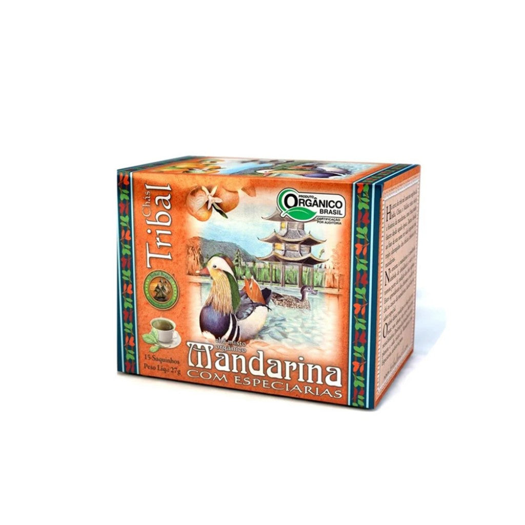 Cha de Mandarina com Especiarias 15 Saches 22,5g Tribral Brasil