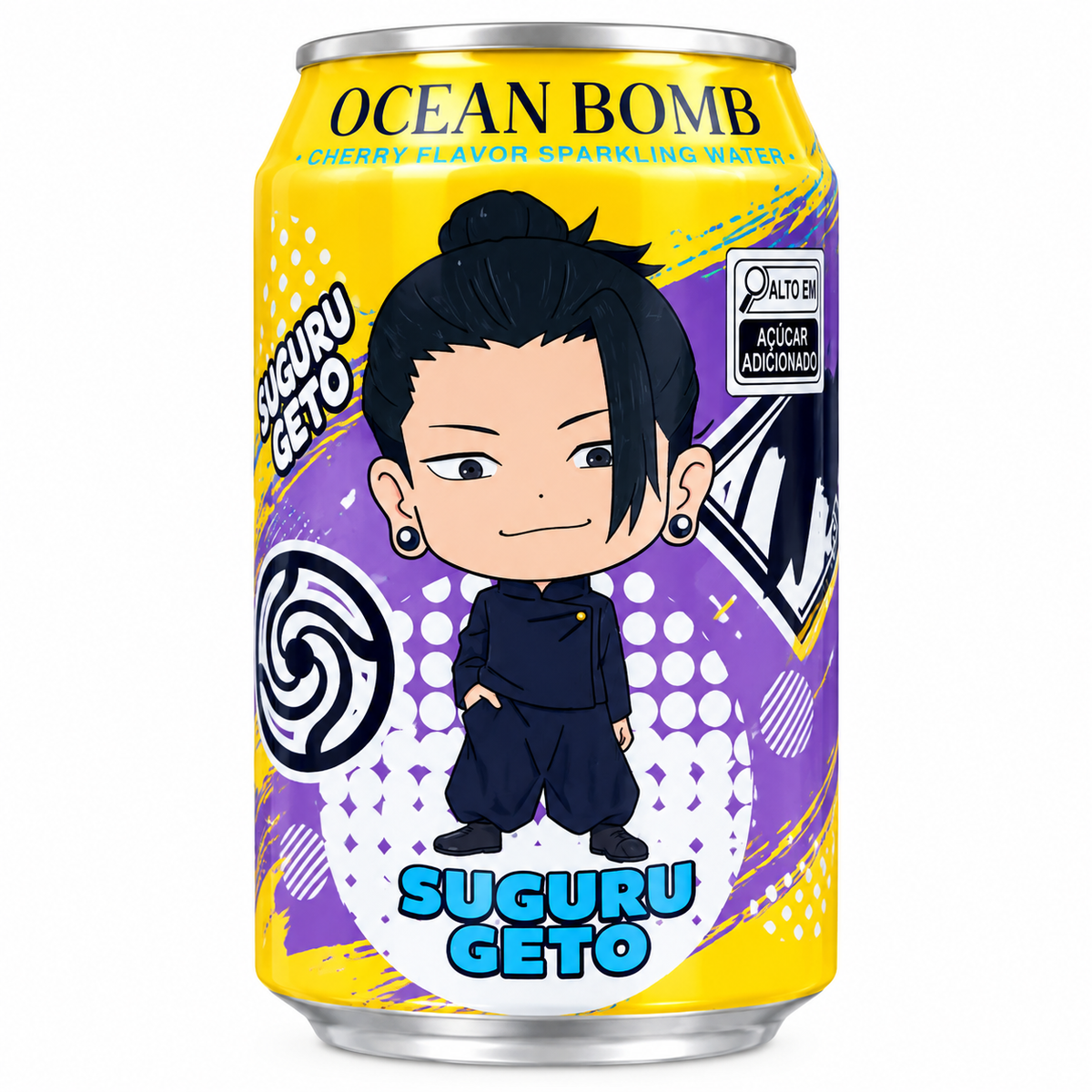 REFRIGERANTE SABOR CEREJA 330ML OCEAN BOMB